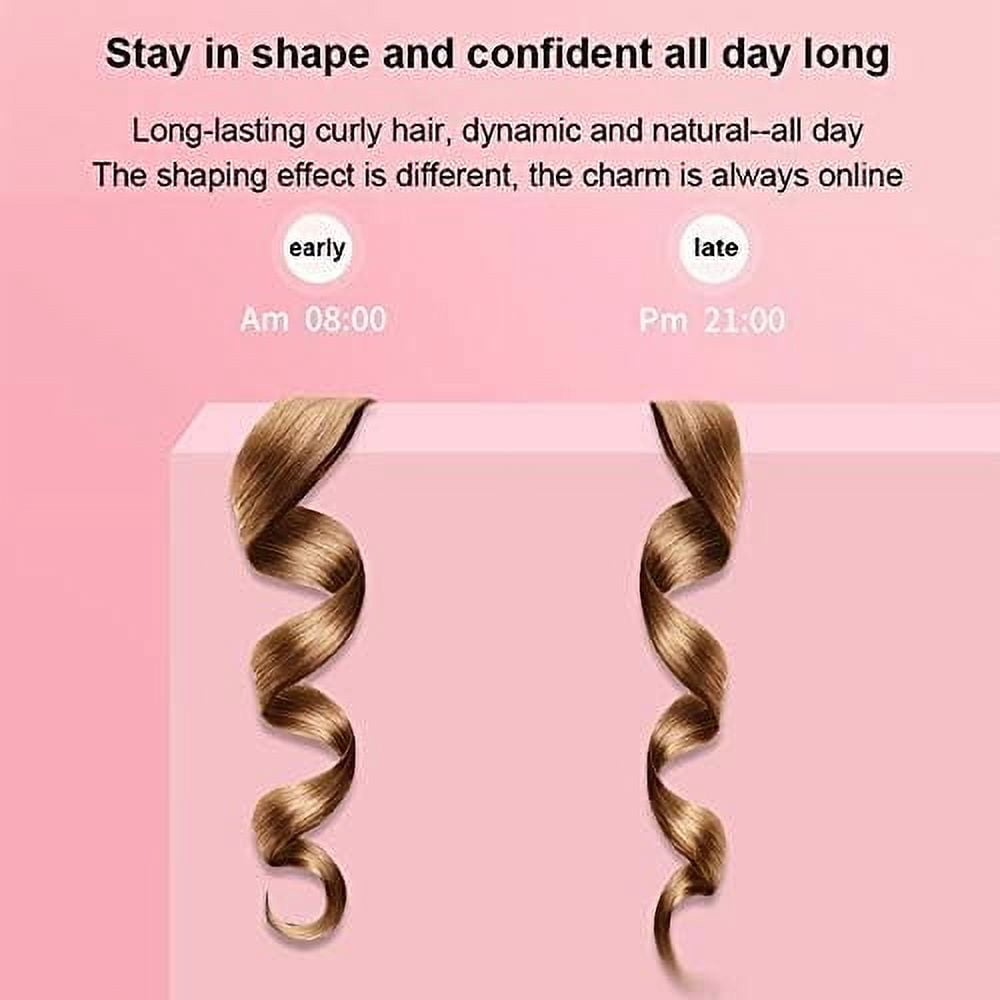RKXQT Portable Automatic Curling Iron Multi-Function USB Charging Travel Smart LCD Automatic Curling Iron Automatic Winding