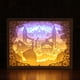 thumbnail image 1 of Box 3D Led Lámpara De Talla De Papel Talla De Papel Art Night Lights Lámpara De Mesa Led Creativa Para Decoración seitruly HA042786-04, 1 of 5