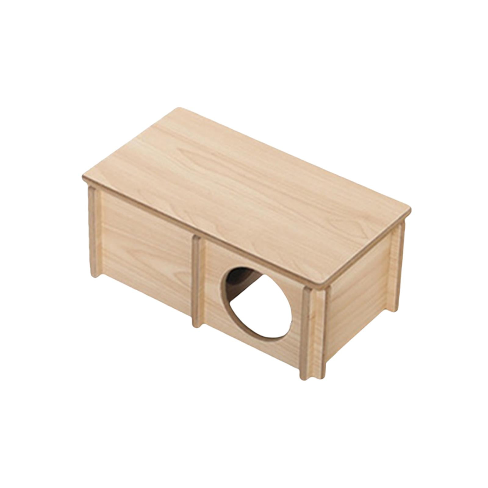 View of Hamster House Cage Accessories Landscaping Supplies Hut Cabin Hideaway ...