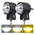 thumbnail image 1 of 2pzs Faros Auxiliares Led Doble Color Para Auto Moto+3 Modos, 1 of 8