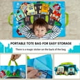 thumbnail image 6 of UNIH Baby Soft Vehicle Toys Toddlers Plush Car Set with Play Mat (Storage Bag), Pull-Back Toys Car Toys for 1 2 3 Years Old, 6 of 6