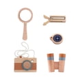 thumbnail image 1 of Nature Exploration Kits, Magnifying Glass, Wood Birthday Gift Camera Binoculars, 1 of 7