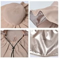 thumbnail image 5 of SkyAuks Sun Visor Hats for Women with Hat Clip, UV Protection UPF 50+ Large Brim SunBucket Hats, Summer Beach Cap with Neck Flap, Summer Beach Bow Cap Outdoor Travel Foldable Packable, Beige, 5 of 8