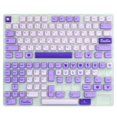 thumbnail image 1 of Novelty Dye Subbed Keycaps PBT Purple Keycap 134 Keys XDA Profile ForMx Switches dz60/gh60/61/gk64/68/84/rs96, 1 of 5