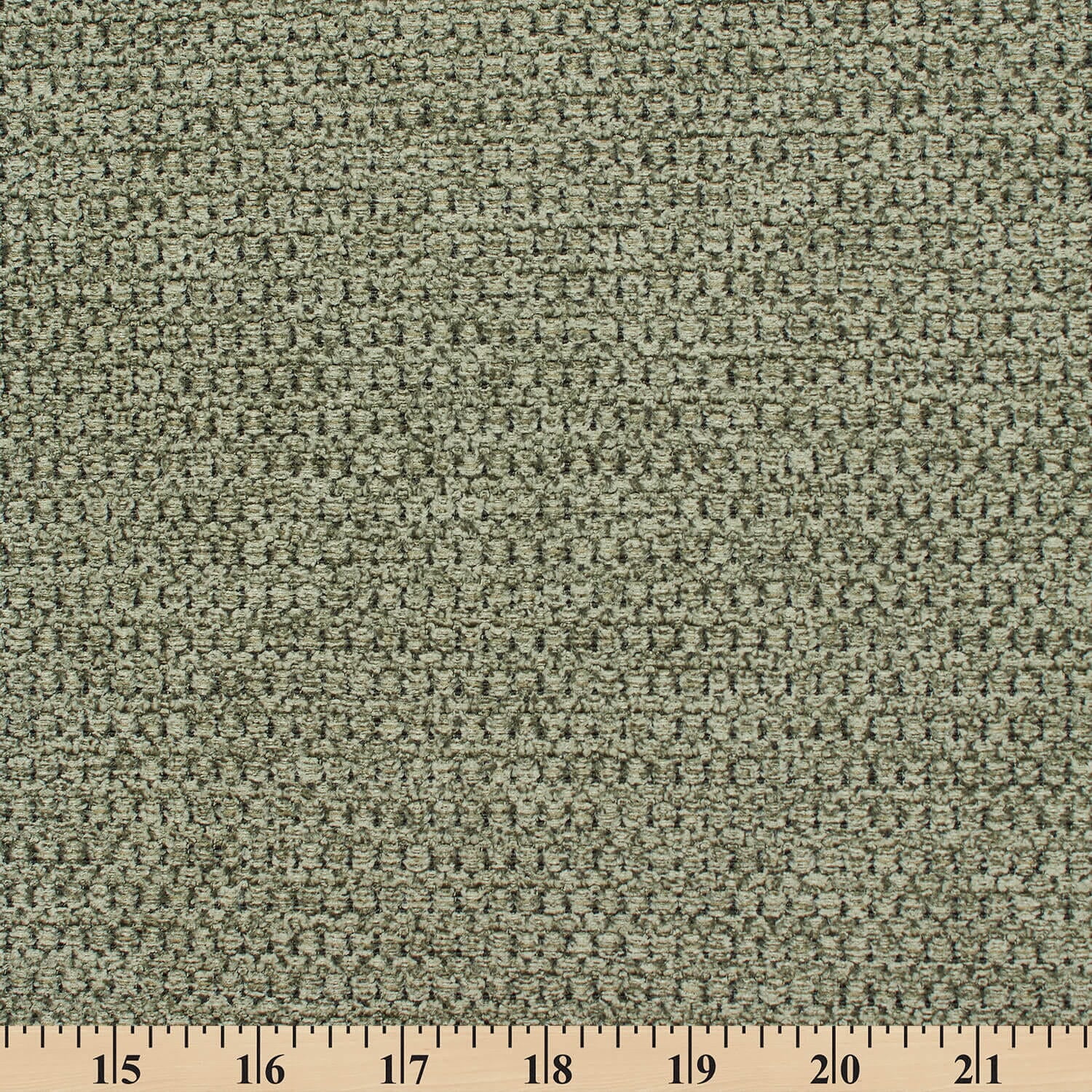 Textured Chenille Jacquard Upholstery Heavy Duty Polyester 58" Fabric By The Yard - Olive (1 Yard)