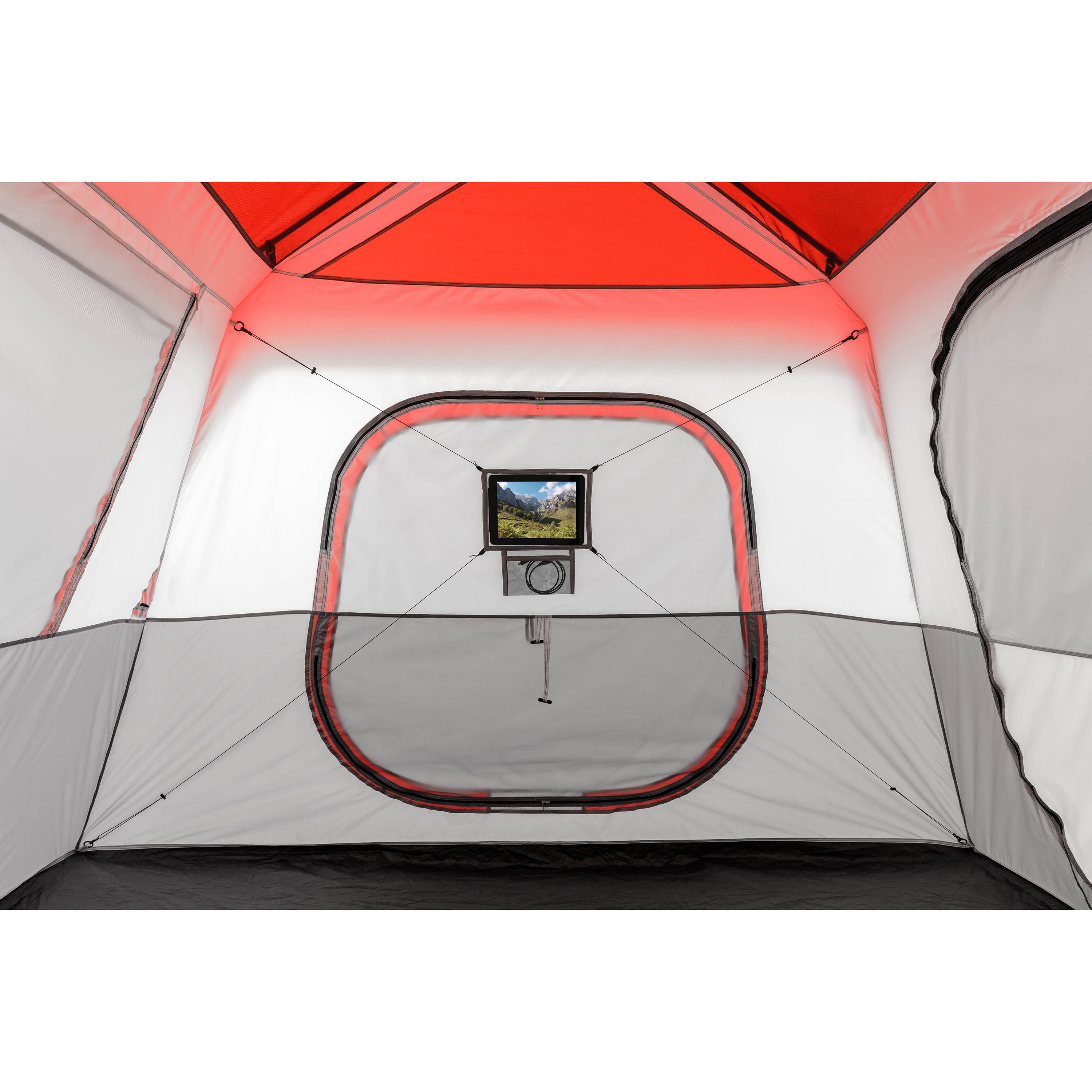 Carpa instantánea tipo cabina para 8 personas Ozark Trail de 13' x 9' con luces LED, 36.9274 lbs 5