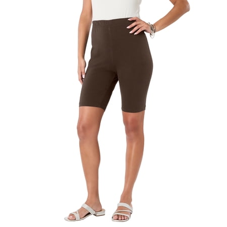 Roaman s Women s Plus Size Everyday Essential Stretch Bike Shorts price history on PriceWatchPro