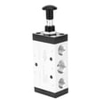thumbnail image 5 of Hand Lever Solenoid Valve 2 Position 5 Way Solenoid Valve 4R310-10 2 Position 5 Way Pneumatic Air Hand Lever Operated Solenoid Valve, 5 of 5