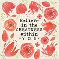 thumbnail image 3 of Marrott, Stephanie 12x12 Black Modern Framed Museum Art Print Titled - Greatness, 3 of 5