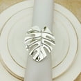 thumbnail image 3 of Leaf Napkin Rings Holders Fall Party Napkin Rings for Christmas Thanksgiving Parties, Wedding Adornment, Table Decoration Accessories, 3 of 4