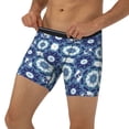 thumbnail image 2 of Sigee Vintage Blue for Men's Boxer Briefs,Moisture Wicking and Breathable Small, 2 of 9
