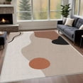 thumbnail image 6 of 4'x6' carpet rug washable carpet for living room funky area rug modern abstract area rug play area rug, 6 of 10