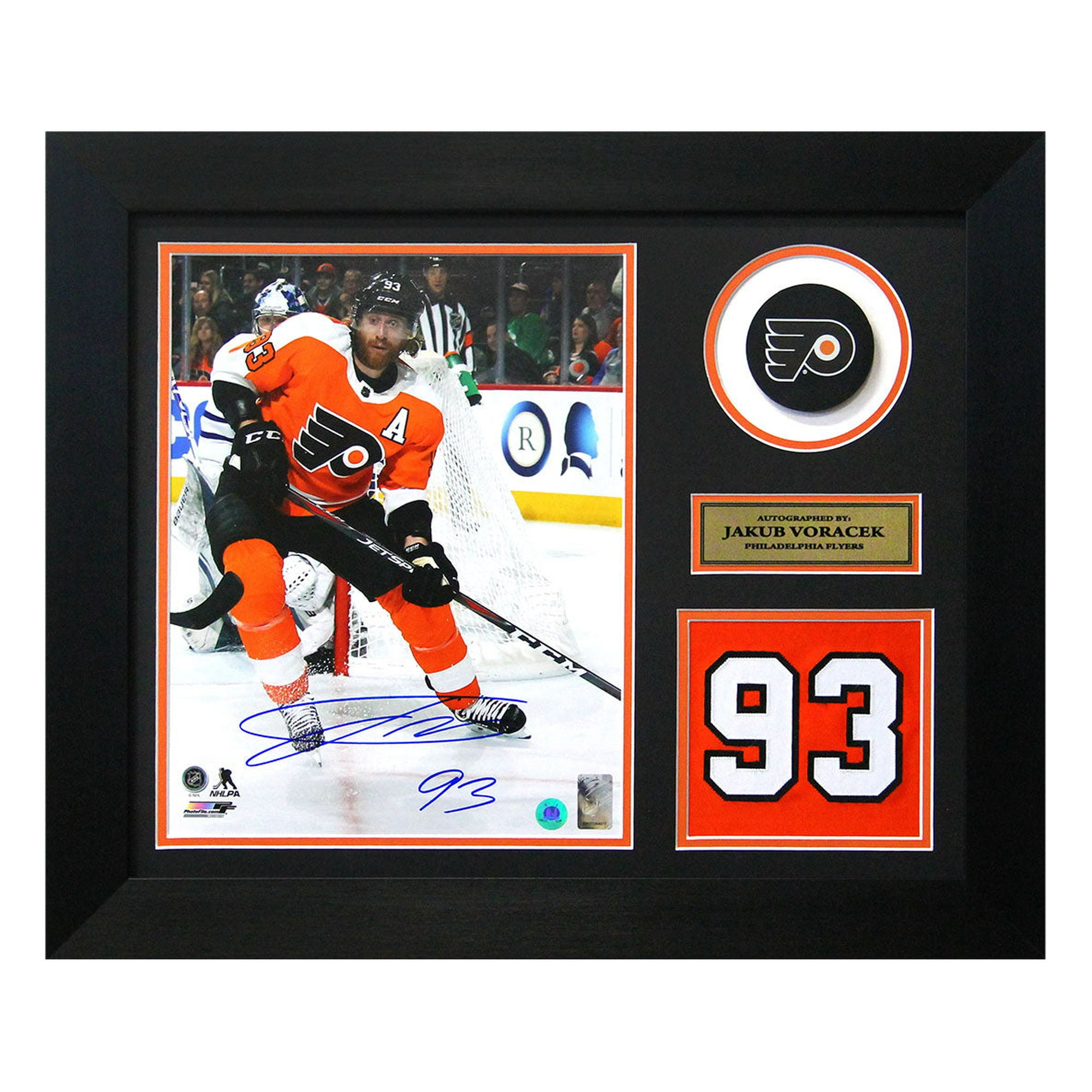 Jakub Voracek Philadelphia Flyers Signed 20x24 Number Frame Walmart