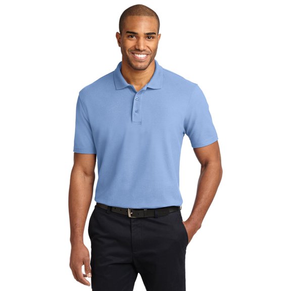 Port Authority Tall Stain Resistant Polo (TLK510) Light Blue, XLT