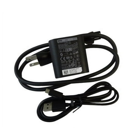 New Genuine Dell Venue 7 8 11 24Watt AC Adapter with Cord 1FMRP 01FMRP