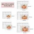 thumbnail image 6 of Thanksgiving Outdoor Rug 3x5 Ft, Non Slip Washable Area Rug, Fall Orange Pumpkin Eucalyptus Leaves Patio Rugs Carpet Runner, Large Floor Mat for Indoor/Outdoor Deck Porch Camping, 6 of 8