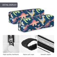 thumbnail image 4 of Honeii Dinosaur Pattern Pencil Case, Pencil Pouch, Pencil Case Small, Pencil Pouch Aesthetic, PVC Pencil Pouch, Pencil Bag, Makeup Pouch, 4 of 7
