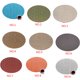 thumbnail image 2 of Injueey Accesorios de cocina de PVC, posavasos antideslizantes impermeables, tapete para , manteles individuales Mostrada naranja, 2 of 6