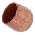 thumbnail image 2 of Wooden Cup, Wood Tea Cup Simple Natural Healthy Practical  For Study For Living Room Large,Medium, 2 of 8