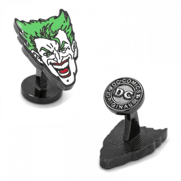 The Joker Cartoon Face Cufflinks 