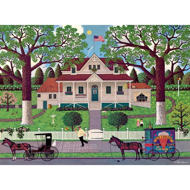 Rompecabezas Buffalo Games Charles Wysocki Ice Cream, 1000 unidades