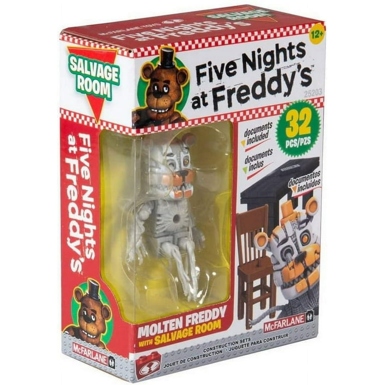  McFarlane Toys Five Nights at Freddy's Salvage Room Micro  Construction Set, 32 pcs : Toys & Games