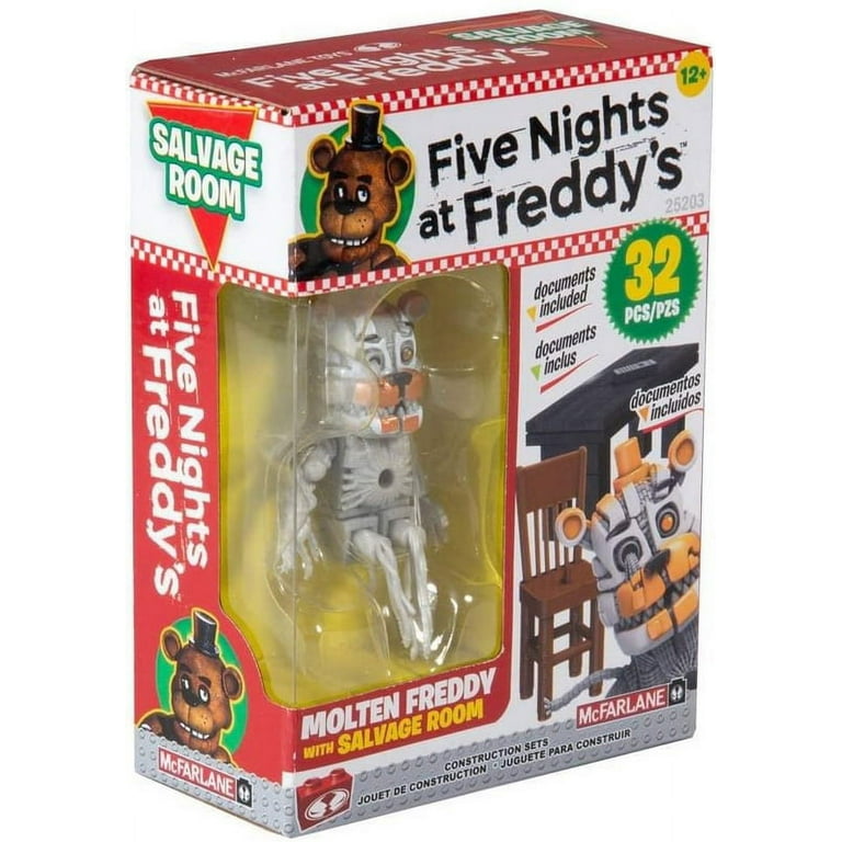 McFarlane Toys Five Nights at Freddy’s Molten Freddy With Salvage Room Set