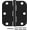 Matte Black Ball Bearing, variant on 6 Pack Matte Black Interior Door Hinges, 3.5" x 3.5" with 5/8" Radius, Heavy-Duty Round Hinge with Removable Pin for Bedroom Office Farm Shed Gate Greenhouse Vent Window