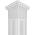 thumbnail image 4 of Ekena Millwork 12"W x 8'H Craftsman Classic Square Non-Tapered San Miguel Mission Style Fretwork Column w/ Tuscan Capital & Tuscan Base, 4 of 8