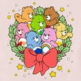 thumbnail image 2 of Toddler's Care Bears Christmas Holly Wreath Bears  Graphic Tee Light Pink 2T, 2 of 3