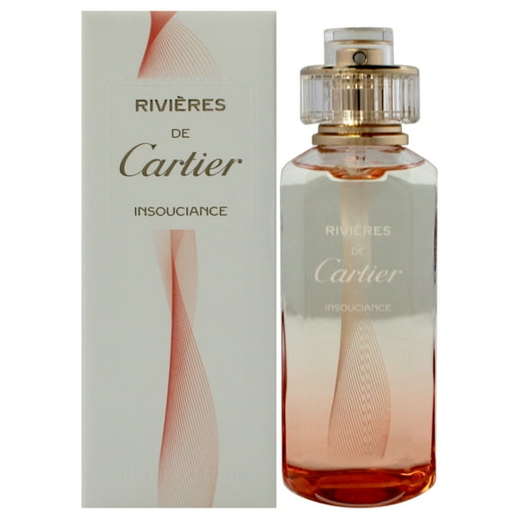 Rivieres de Cartier Insouciance de Cartier para mujeres - Spray EDT de 3,3 oz (recargable)