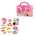 thumbnail image 2 of Staron under $5! 25PCS Kitchen Tea Set Toy Pink Purple Green, Simulated High Tea Desserts Food Play, Children's Pretend Play for Birthday Gift, 2 of 6