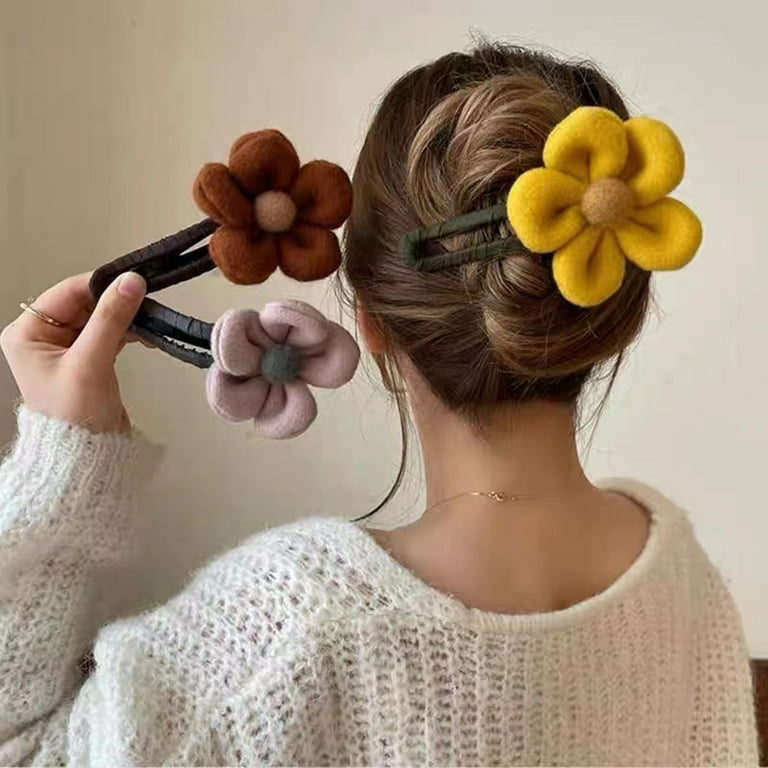 Flower on sale head clip