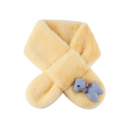 

MIARHB 2022 New Children S Scarf Autumn And Winter Plush Christmas Imitation Rabbit Fawn Baby Scarf Boy Winter Scarf