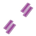 thumbnail image 4 of ZheElen 1/2/3/5 2x Durable And Portable Sewing Tool For Thread Stitch And Embroidery Enthusiasts Stitch Row Line Tool Widely Good Gift purple Monolithic 2PCS, 4 of 4