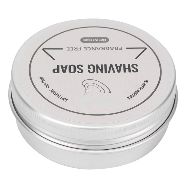 Jabón de Afeitado, Delicado Jabón de Afeitado Liso Hidratando para el Hombre para viajar para peluquería para el hogar