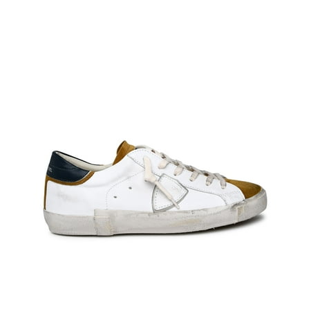 

Philippe Model Man Prsx Sneakers In White Leather