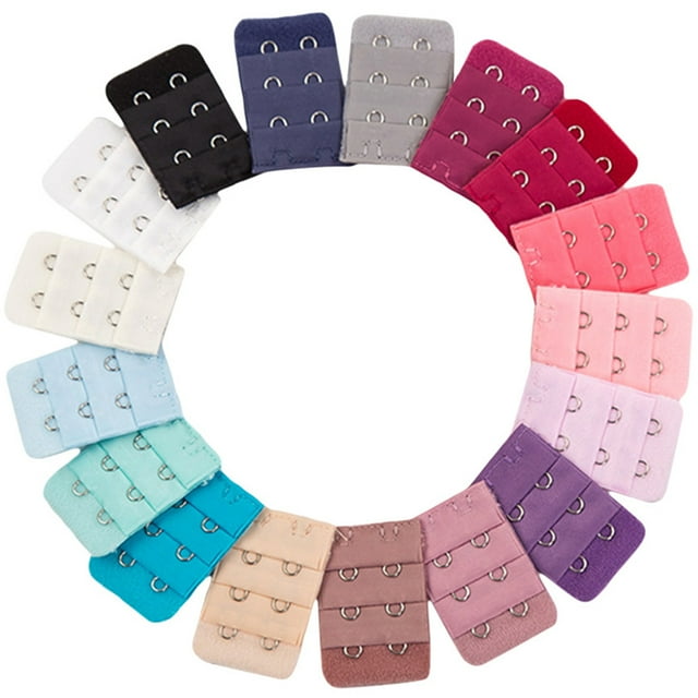 EeaseCA 30Pcs Bra Extenders Hooks Bra Extender Strap Hooks Bra Strap Extension Hooks Bra Accessories