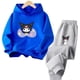 thumbnail image 3 of Conjunto de sudadera con capucha Kuromi, ropa para niños, invierno, nuevo suéter para niños y niñas, traje con capucha, ropa deportiva de felpa, traje para niños, 3 of 5