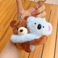 thumbnail image 2 of Juego de llaveros con oso de peluche y koala de 11 x 12 cm con cadena para todos, 2 of 2