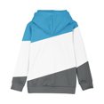 thumbnail image 6 of Odeerbi Kids Boys Girls Hoodies Color Block Pullover Hooded Sweatshirts Oversized Crewneck Hooded Sweatshirt Kids Fashion Long Sleeve Pullover Tops 4-14 Years Sky Blue, 6 of 6