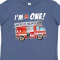 thumbnail image 4 of Inktastic I'm 1 Fire Truck 1st Birthday Boys or Girls Baby T-Shirt, 4 of 5