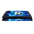 thumbnail image 5 of FUIALDOLG Blue Flame Soccer Trifold Card Wallet, Lightweight Polyester Youth Wallet for Daily School and Outdoor Use, 5 of 6