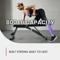 Finer Form 5-in-1 Adjustable Weight Bench - Foldable Multi-Purpose ...