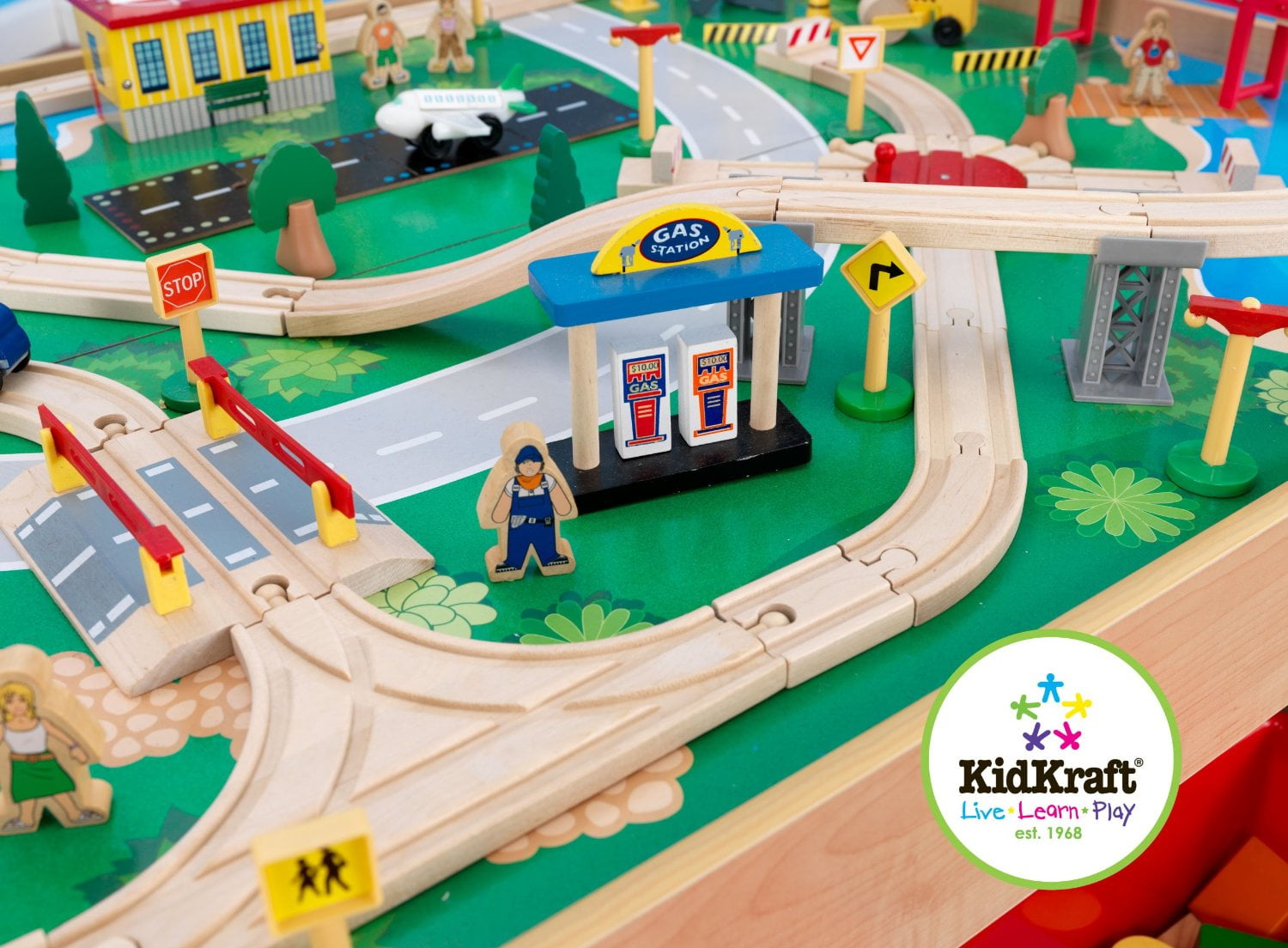 Kidkraft Waterfall Mountain Train Table & Set : Train Table Set Up Brainhuntindia Com - Hardware
