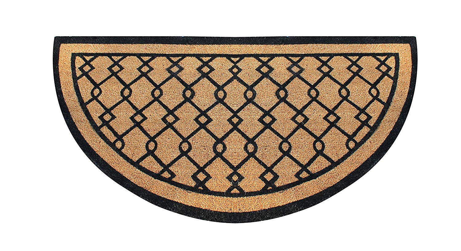 C A1 Home Collections A1HC407C Hand Crafted Anti Shred Treated Entry Monogrammed Doormat 30 X 48