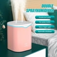 thumbnail image 1 of This 74.39oz Large-Capacity Humidifier Features a USB Connection And Operates Quietly. It Is an Ultrasonic Aromatherapy Machine with Color-Changing Night Light, Timer Shut-Off, And Two Mist Modes, 1 of 11