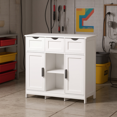 thumbnail image 2 of Homy Casa 31" Garage Cabinet with Drawers & Shelves, for Storage Organization, White, 2 of 8
