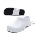 thumbnail image 2 of Lightweight EVA Non Slip Kitchen Shoes, Low Cut Chef Work Shoes with Water Resistant Sole, 2 of 5