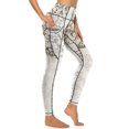 thumbnail image 4 of Bohemian Color High Waisted Leggings for Women No See Through Tummy Control Buttery Soft Yoga Pants for Workout Athletic Running, 4 of 6